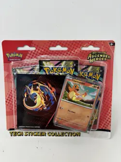 Pokemon TCG Mega Evolution S2.5 Ascended Heroes Tech Sticker - Charmander New - Image 1