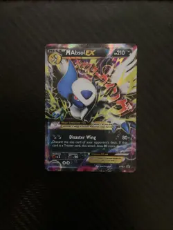LP - Pokemon TCG M Absol-EX XY XY63 Holo Promo Promo - Image 1