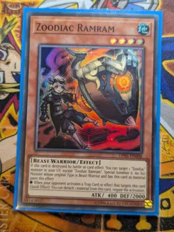Zoodiac Ramram - OP05-EN008 - Super Rare - Unlimited Edition YuGiOh! - Image 1