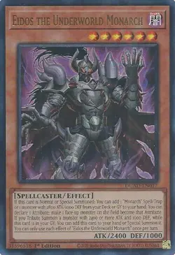 Eidos the Underworld Monarch - DUAD-EN017 - NM - Ultra Rare - 1st ed - Yugioh - Image 1