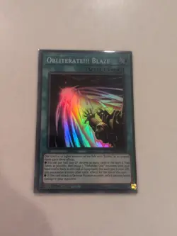 Obliterate!!! Blaze INFO-EN055 Super Rare Yugioh - Image 1
