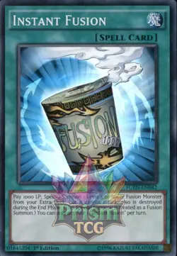 1st ed Instant Fusion super rare FUEN-EN042 Yugioh - Image 1