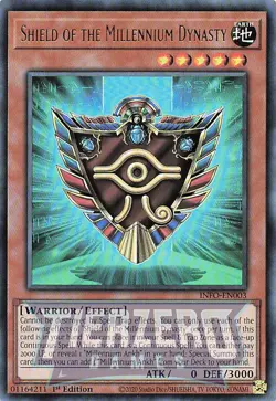 Yugioh INFO-EN003 - Shield of the Millennium Dynasty - Ultra Rare - Image 1