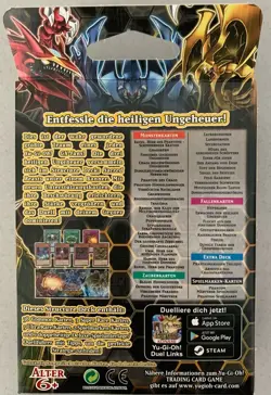 Yu-Gi-Oh! Sacred Beasts Structure Deck - DE - 1. Auflage Uria Raviel NEU & OVP - Image 3