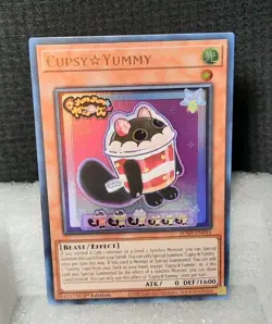 Yu-Gi-Oh Cupsy Yummy *ULTRA RARE* JUSH-EN016 1st Edition NM/M | Justice Hunters - Image 1