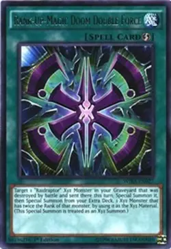 Rank-Up-Magic Doom Double Force - WIRA-EN027 - Rare 1st Edition Yugioh - Image 1