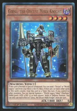 Girsu, the Orcust Mekk-Knight - RA03-EN026 - Ultimate Rare - Yugioh - Image 1