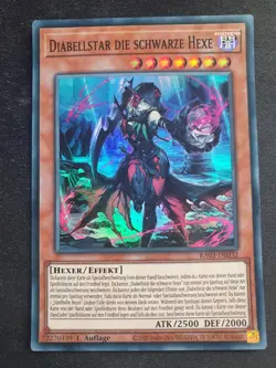 Yu-Gi-Oh! RA03-DE032 Diabellstar die schwarze Hexe Super Rare NM 1st - Image 1