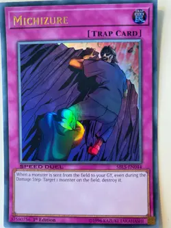 Yugioh Michizure SBLS-EN044 Ultra Rare SPEED DUEL NM - Image 1