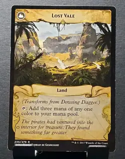 MTG 235/279 DOWSING DAGGER/LOST VALE Ixalan Rare card⚔LP - Image 2