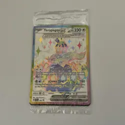 Terapagos ex 165 Sv: Scarlet & Violet Holo SEALED PROMO Pokemon Card - Image 1