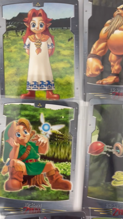 Legend Of Zelda Ocarina Of Time BANDAI Nintendo Set Of 29 Cards 1999 Japan - Image 2