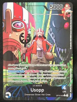 Usopp (Alt Art) OP10-042 L Royal Blood - One Piece Card Game English NM Foil - Image 1