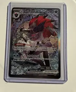 Pokemon TCG N's Zoroark EX 286/217 Ascended Hero’s Pokemon Card - Image 1