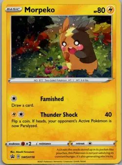 Morpeko - Promo SWSH: Sword & Shield Promo Cards SWSH116 NM - Image 1