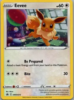 Eevee - Promo SWSH: Sword & Shield Promo Cards SWSH212 NM - Image 1