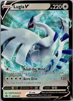 Lugia V Promo SWSH: Sword & Shield Promo Cards SWSH301 NM - Image 1