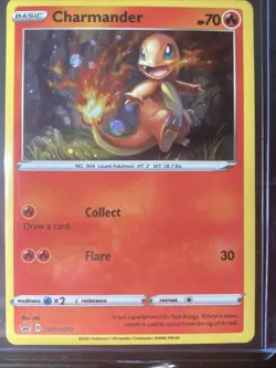 Pokemon Charmander SWSH092 SWSH: Sword & Shield Promo Cards Holo - Image 1