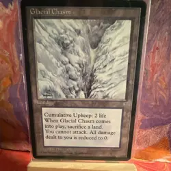 Wizards of the Coast Glacial Chasm 1995 Land Regular English Danforth - Image 1