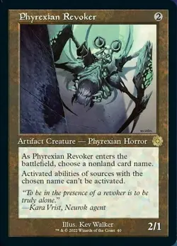 Phyrexian Revoker - Retro Frame - The Brothers' War: Retro Frame Artifacts #40 M - Image 1