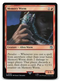 Memory Worm (Foil) #90 Doctor Who - Image 1