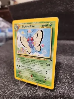 Pokemon TCG Southern Islands Butterfree Card 9/18 LP-NM Condition - Image 2