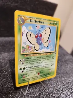 Pokemon TCG Southern Islands Butterfree Card 9/18 LP-NM Condition - Image 3