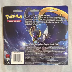 Pokemon TCG: SUN & MOON 3 PACK BLISTER BOOSTER PACKS - LITTEN PROMO - Image 2