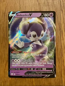 Indeedee V Ultra Rare - 039/072 Shining Fates - Pokemon TCG - Mint/NM - Image 1