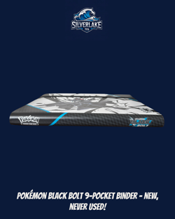 Pokemon Black Bolt Zekrom 9-Pocket Side-Loading Binder ***NEW*** - Image 3