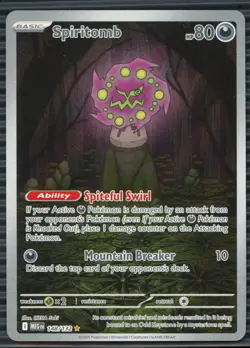 2025 Pokemon MEG EN-Mega Evolutions #148 Spiritomb IR - Image 1
