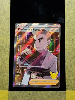 076 - Original Owner Pokemon Professor's Research Celebrations 024/025 - Image 1