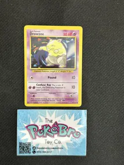 Pokemon Base Set COMMON Drowzee 49/102 - Near Mint (NM) - Image 1