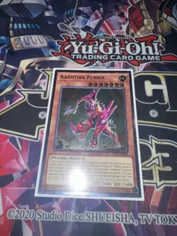 Yugioh! | Kashtira Fenrir (UTR) OP21-EN003 OTS 21 Ultimate Rare MP - Image 1
