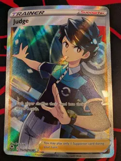 Judge NM TG25/TG30 SWSH12: Silver Tempest Trainer Gallery Pokemon Card - Image 1
