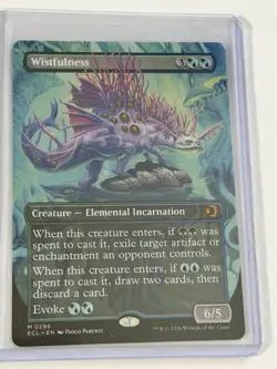 Wistfulness Borderless Lorwyn Eclipsed 296 - Image 1