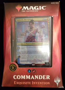 SEALED MTG Commander: Exquisite Invention (2018) - Image 1