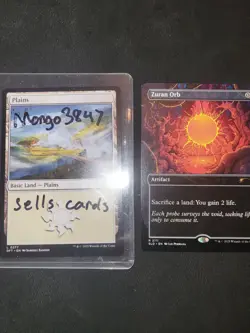 MTG Zuran Orb Borderless NM Alien Auroras Secret Lair 2111 Regular - Image 3