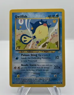 Qwilfish - 49/64 Neo Revelation - WOTC Unlimited - Pokemon TCG - Image 1
