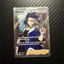 Pokemon Adaman Full Art Ultra Rare Trainer Holo Swsh10 Astral Radiance 181/189 - Image 1