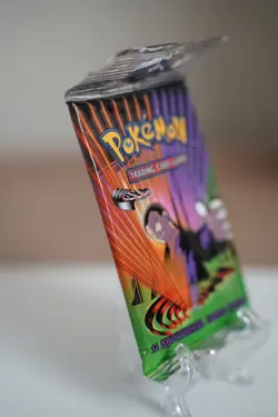 21.00g Pokemon TCG Gym Challenge Unlimited Booster Pack Giovanni Artwork WOTC 742818062244 - Image 5