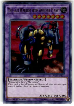The Last Warrior from Another Planet DUOV-EN076 1st Edition Ultra Rare Duel Over - Image 1