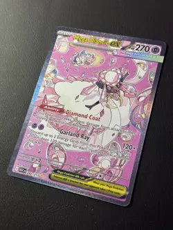 Mega Diancie Ex SIR 282/217 Ascended Heroes Mega Evolution Pokemon Card ASC EN - Image 1