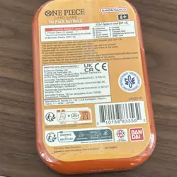 Bandai One Piece Card Game Tin Pack Set Vol.2 [OP-13] Ace Booster Promo 2 Packs - Image 2