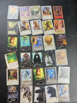 Guardians TCG Lot of 300+ Unsorted Cards + Starter Deck - 1995 Vintage CCG FPG - Image 4