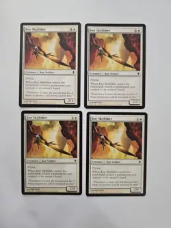 MtG Kor Skyfisher LP x4 - Zendikar - Image 1