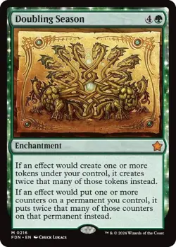 NM Doubling Season - Foundations (FDN) MTG - Image 1
