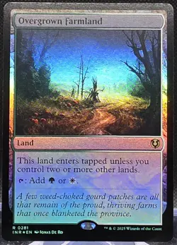 Overgrown Farmland #281 Innistrad Remastered Foil Rare - Image 1