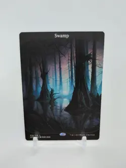 FULL ART SWAMP 214 UNSTABLE MTG NM - Image 1