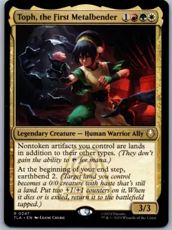 Magic: Avatar: The Last Airbender #247 Toph, the First Metalbender Non-Foil .V04 - Image 1